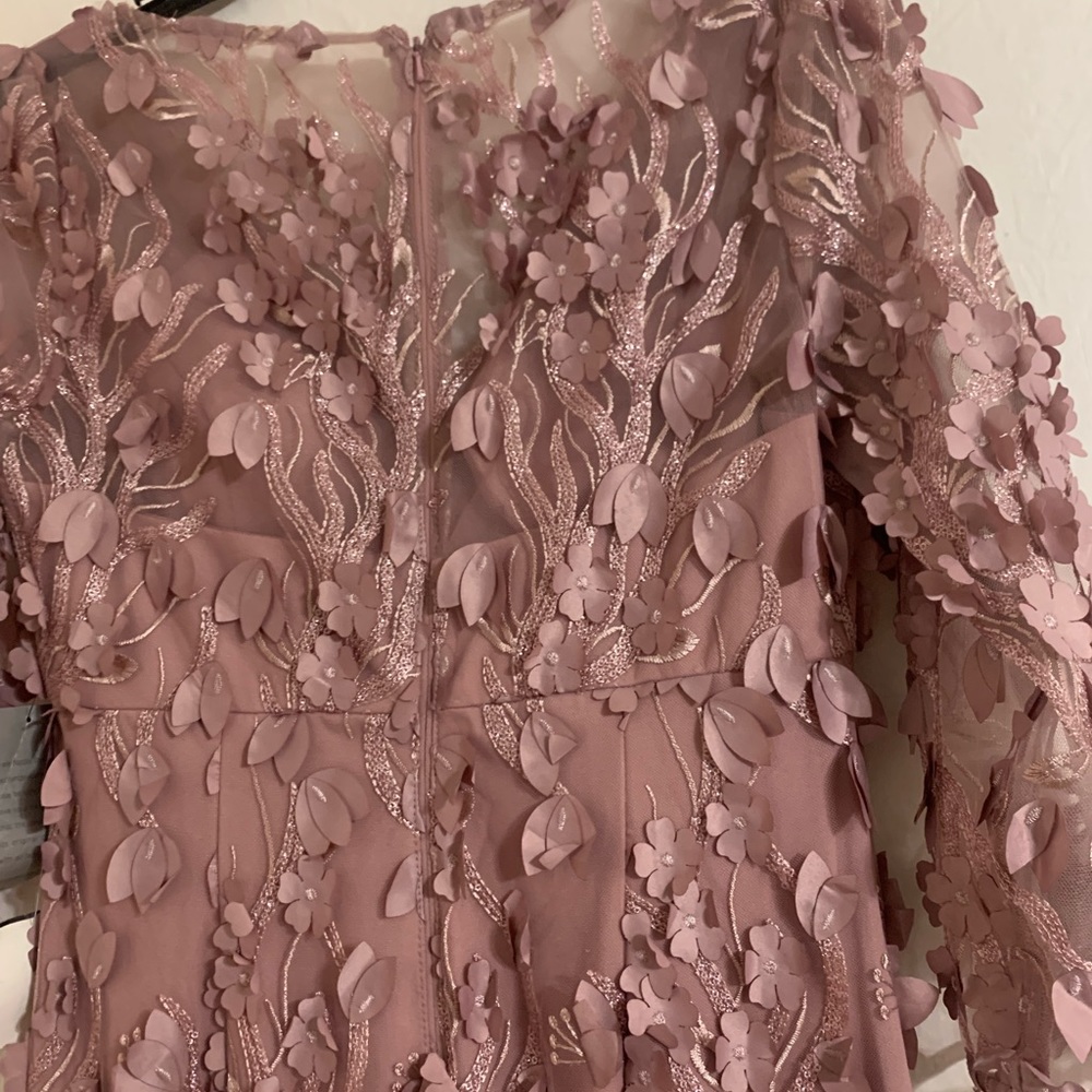 NWT Carmen Marc Valvo Infusion Deep V Beck Dress HOST PICK 🛍🛍 - Picture 5 of 10